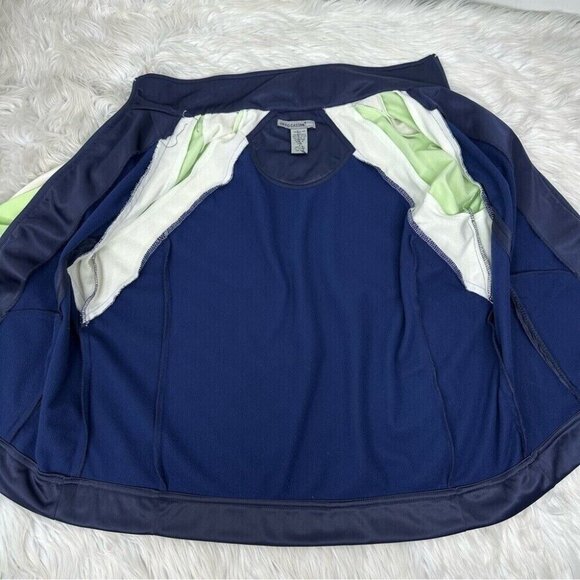 Oleg Cassini Sport Women’s Blue Vintage 90s Soft Shell Luxury Track Jacket M/C45 - Picture 5 of 15